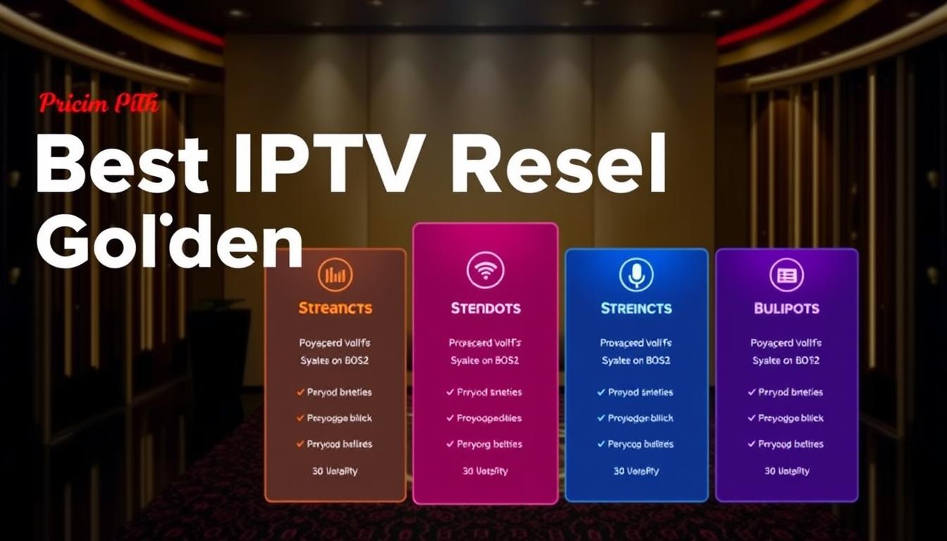 iptv reseller GoldenOTT pricing