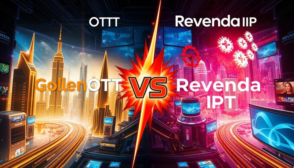 GoldenOTT vs. Revenda IPTV