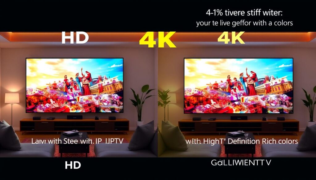 hd vs 4k IPTV