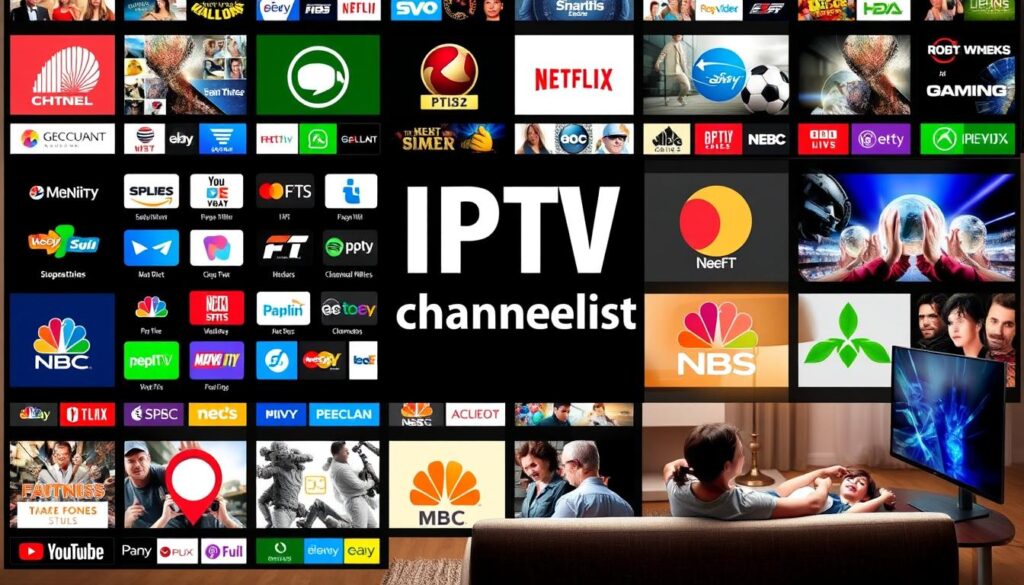 popular IPTV channels