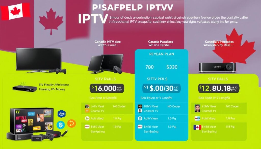 pricing plans Canadian IPTV