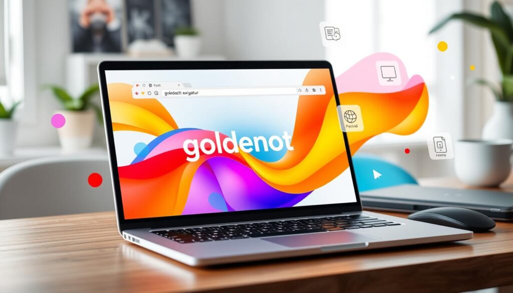 using goldenott on browser